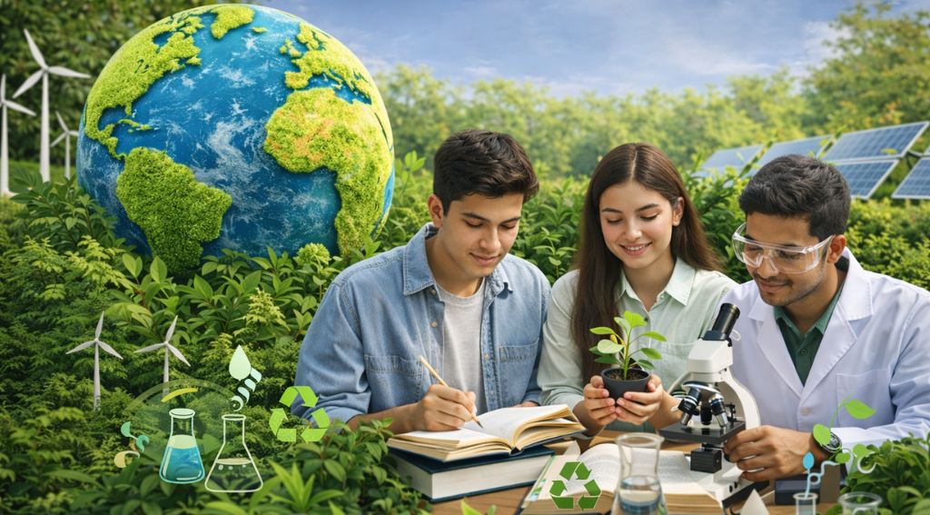 Study Environmental Science to save the world!